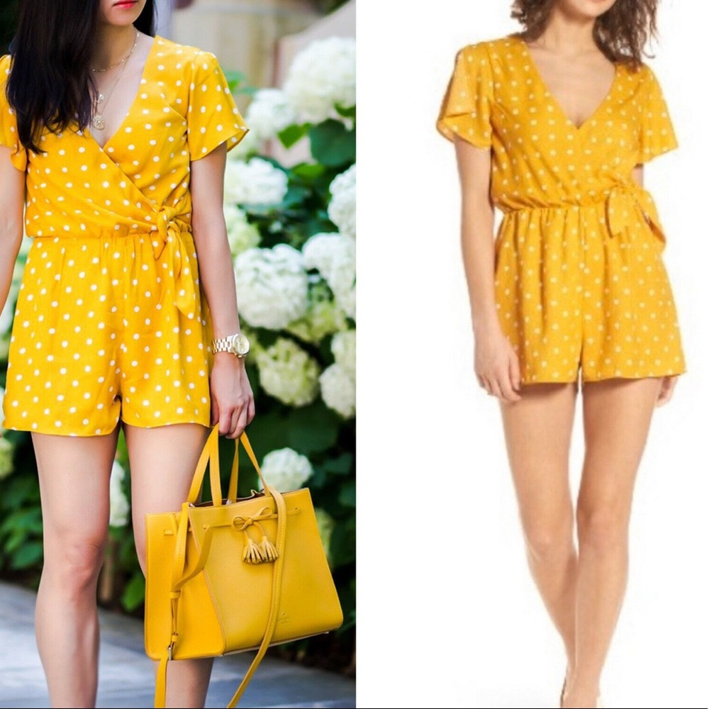 Everly Polka Dot Romper